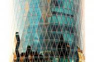Glasfassade Westhafen Tower - Frankfurt am Main - gratis Bild