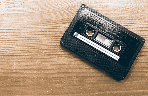 alte Musikkassette