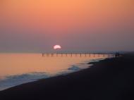 Sonnenuntergang am Meer - kostenloses lizenzfreies Bild