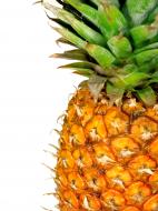 Ananas mit weiÃŸem Hintergrund - kostenloses Bild