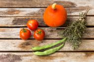 GartengemÃ¼se - Tomaten, Bohnen, KÃ¼rbis und KrÃ¤uter - gratis Bild