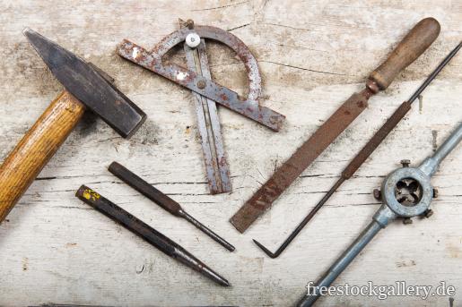 Altes Werkzeug aus Metall