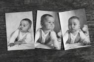 Drei alte sÃ¼ÃŸe Babybilder - gratis Foto zum Herunterladen