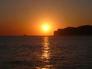 Sonnenuntergang am Meer - gratis Bild