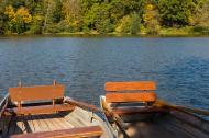 Ruderboote am See - kostenloses Bild | freestockgallery