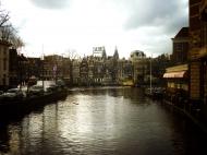 Amsterdam, Grachten und HÃ¤user - kostenloses Bild Download